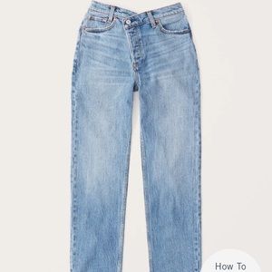 Curve Love High Rise Dad Jeans